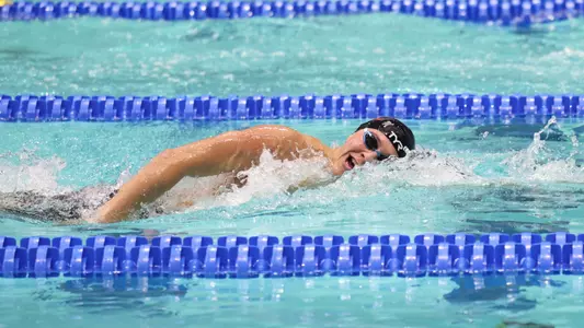 during the Gators' meet at SEC Championships Day 6 on Saturday, February 22, 2025 at the Gabrielsen Natatorium in Athens, GA / UAA Communications photo by Bryce Mitchell