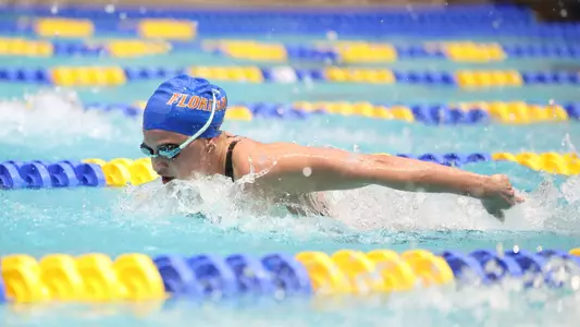 during the Gators' meet against at SEC Championships Day 5 on Friday, February 21, 2025 at the Gabrielsen Natatorium in Athens, GA / UAA Communications photo by Bryce Mitchell