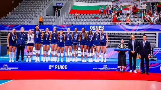 Lily Hayes & U.S. U19 Girls National Team Silver Medalist at FIVB 2025 Girls U19 World Championships