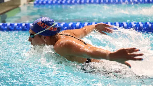 during the Gators? 2025 Women?s NCAA Championships on Saturday, March 22, 2025 at Weyerhaeuser King County Aquatic Center in Federal Way, WA / UAA Communications photo by Bryce Mitchell