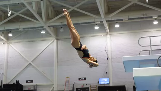 during the Gators' meet at SEC Championships Day 1 on Monday, February 17, 2025 at the Gabrielsen Natatorium in Athens, GA / UAA Communications photo by Bryce Mitchell