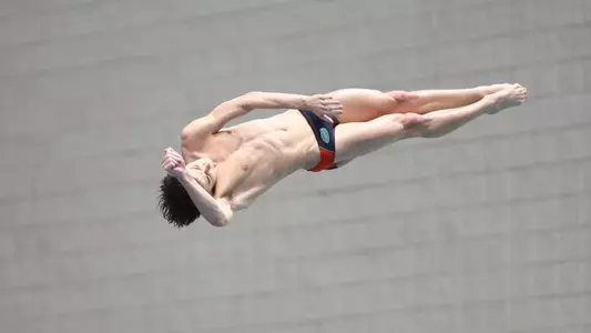 during the Gators' meet at SEC Championships Day 2 on Tuesday, February 18, 2025 at the Gabrielsen Natatorium in Athens, GA / UAA Communications photo by Bryce Mitchell