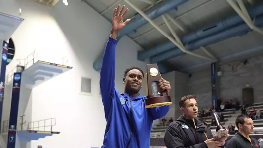 during the Gators' 2025 Men?s NCAA Championships on Friday, March 28, 2025 at Weyerhaeuser King County Aquatic Center in Federal Way , WA / UAA Communications photo by Bryce Mitchell
