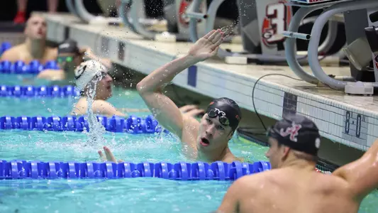 during the Gators' meet at SEC Championships Day 6 on Saturday, February 22, 2025 at the Gabrielsen Natatorium in Athens, GA / UAA Communications photo by Bryce Mitchell