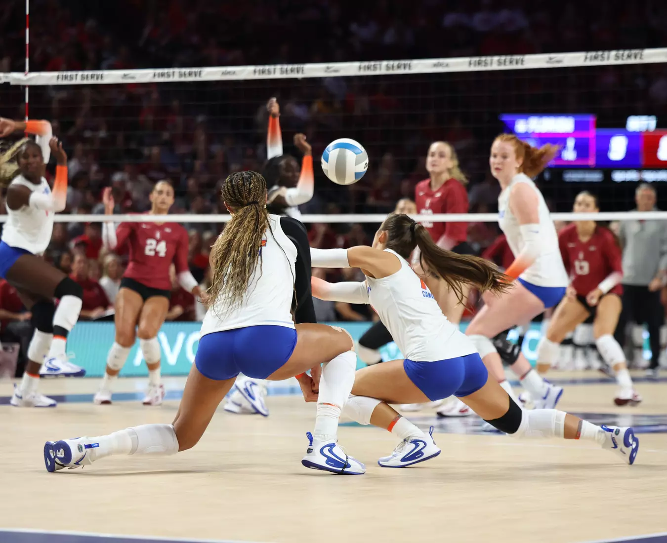 Gators vs Cardinal (AVCA First Serve)