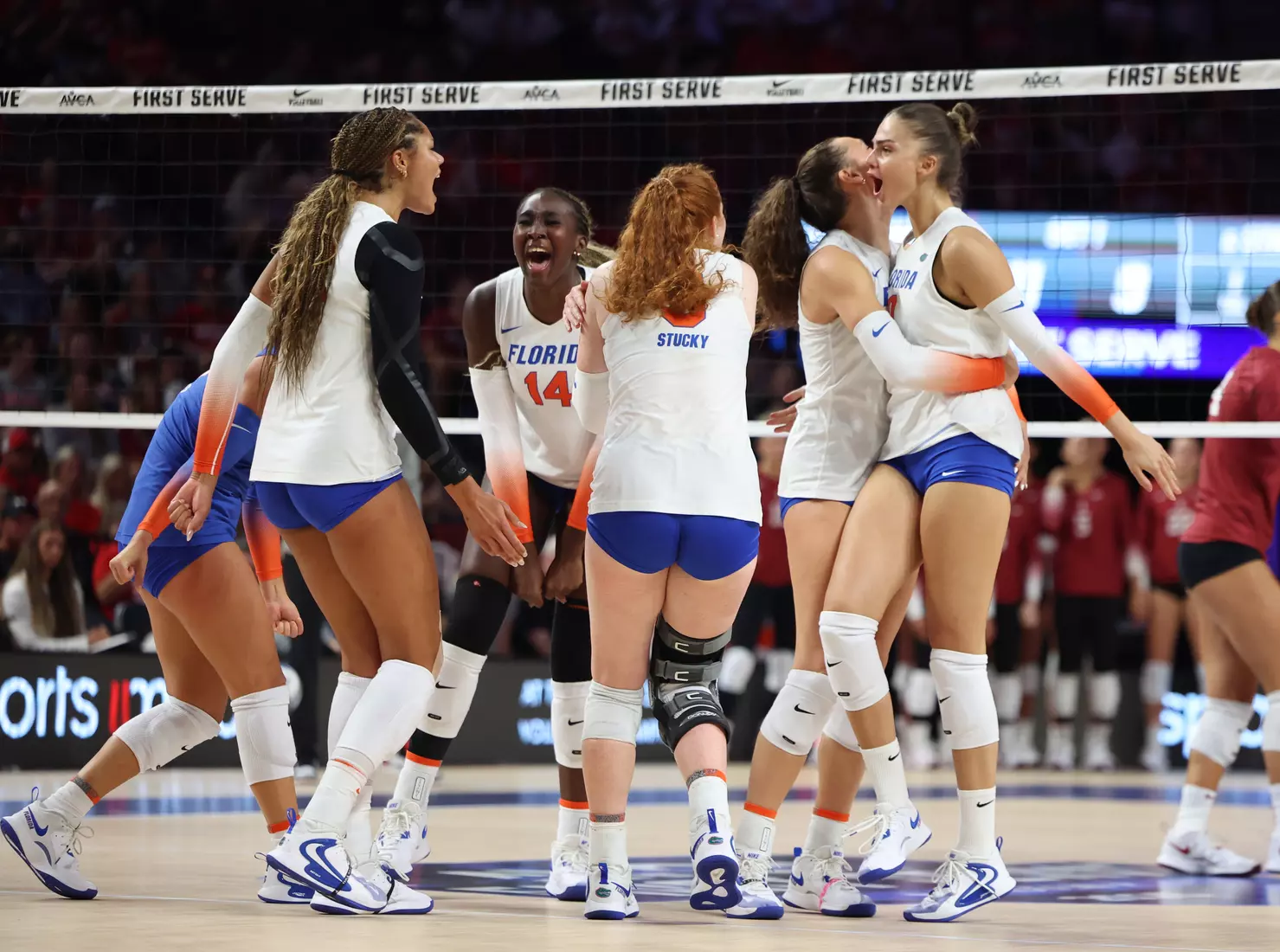 Gators vs Cardinal (AVCA First Serve)