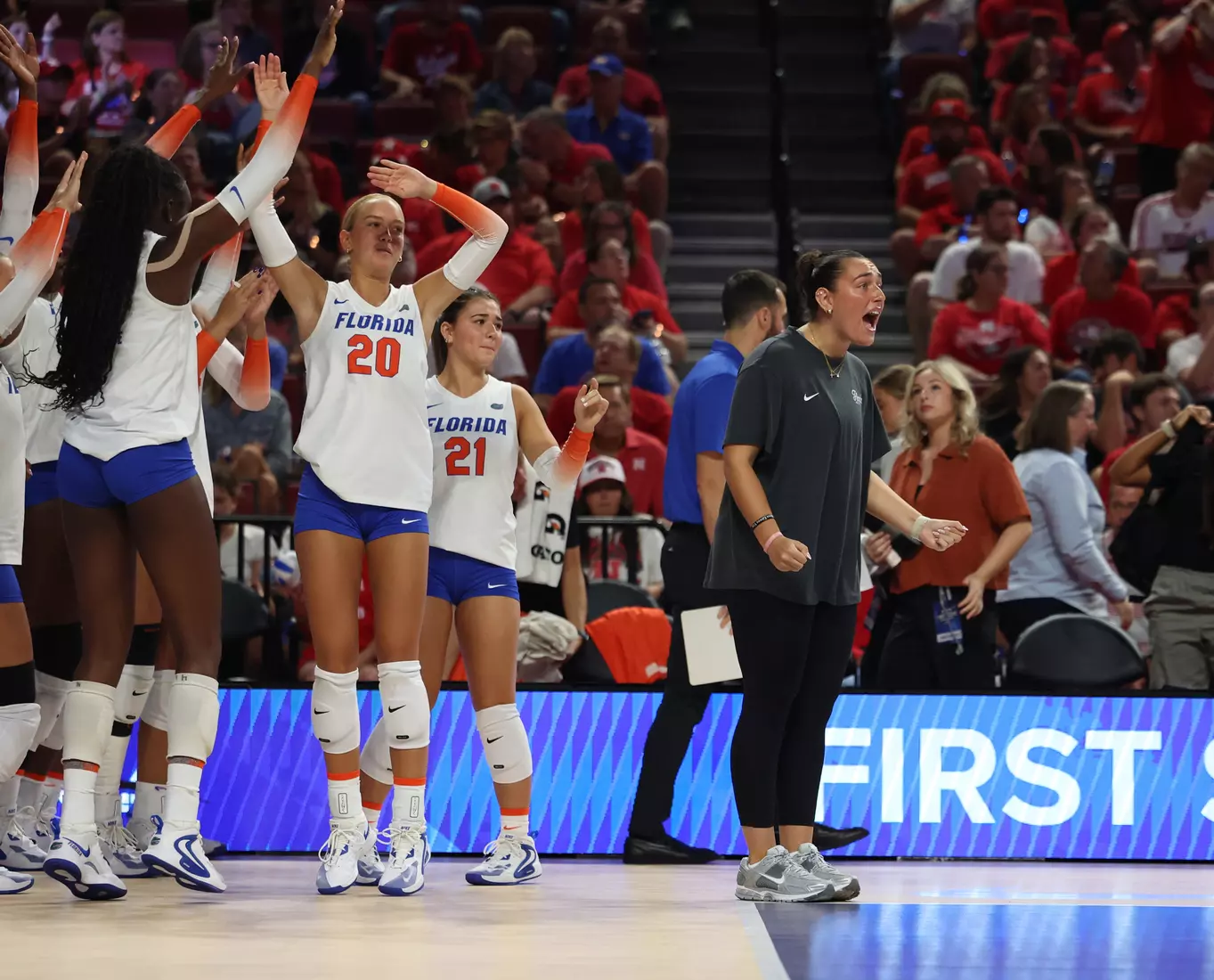 Gators vs Cardinal (AVCA First Serve)