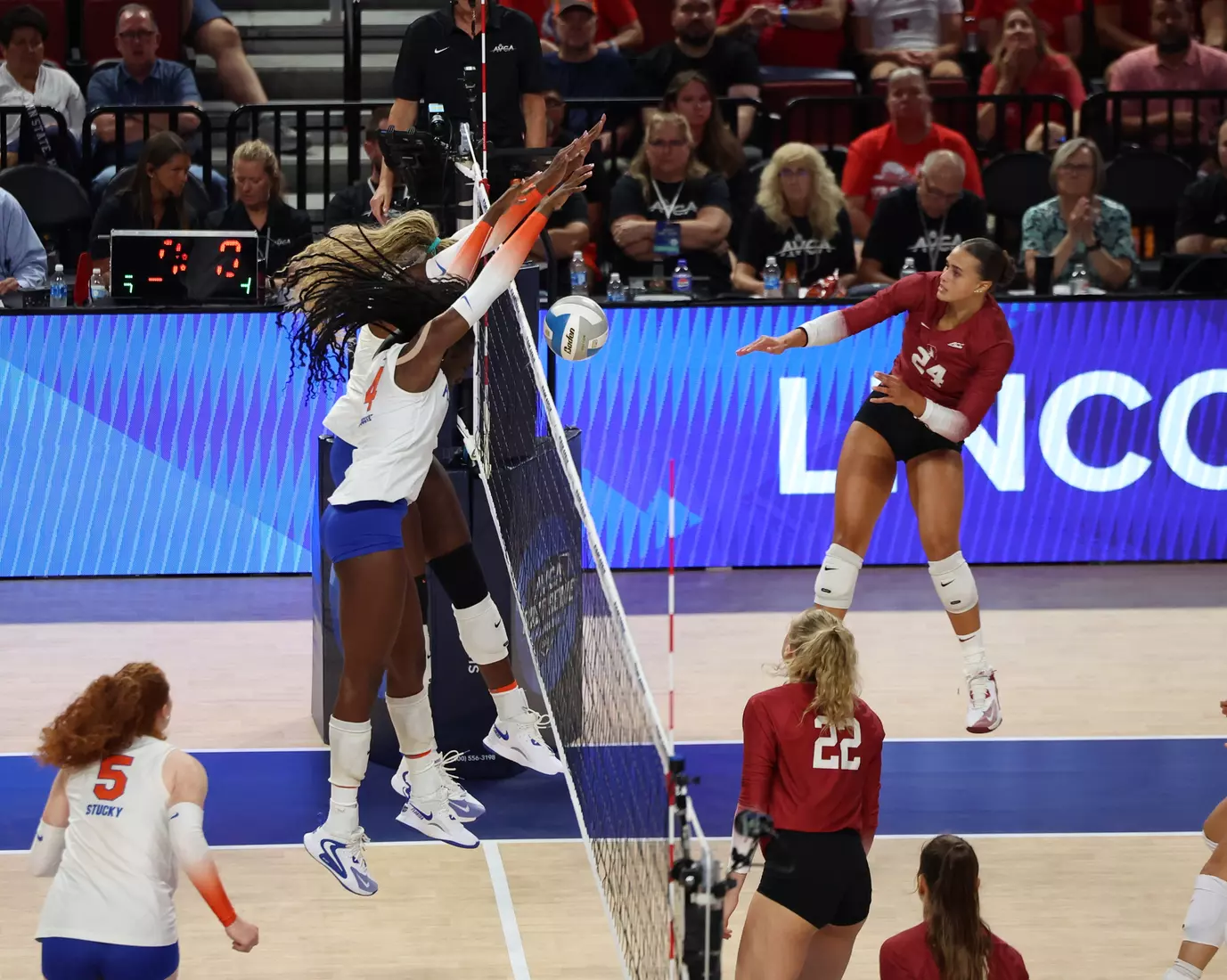 Gators vs Cardinal (AVCA First Serve)
