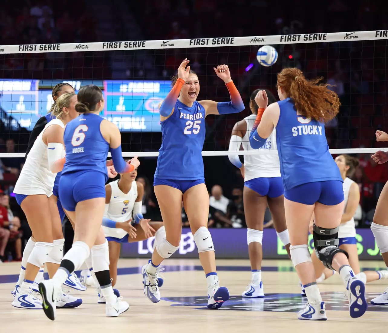 Gators 3, Panthers 2 (AVCA First Serve)