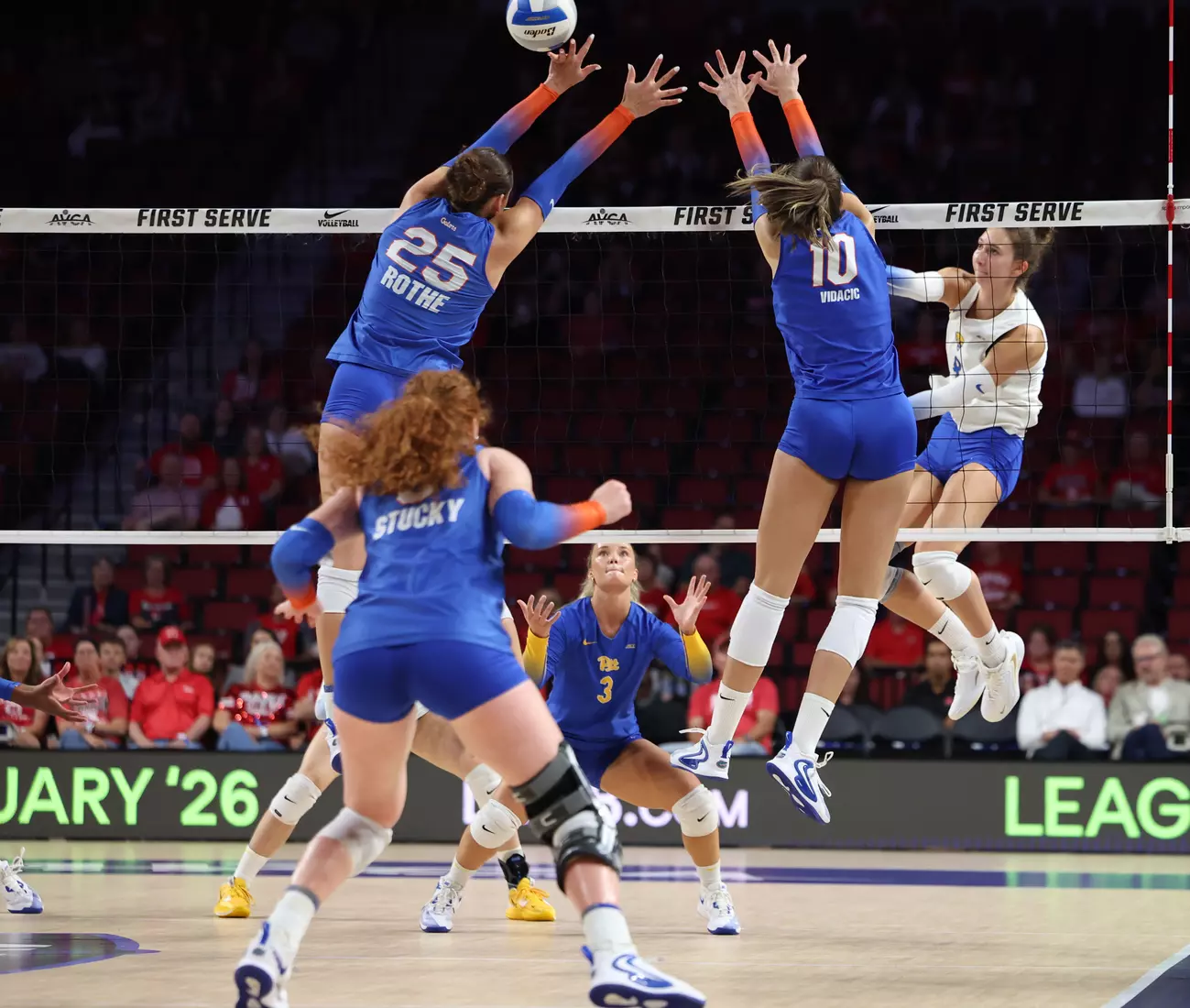 Gators 3, Panthers 2 (AVCA First Serve)