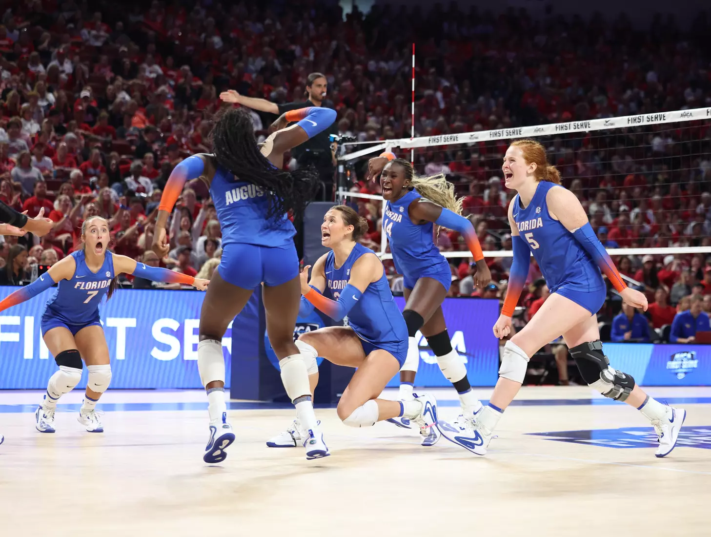 Gators 3, Panthers 2 (AVCA First Serve)