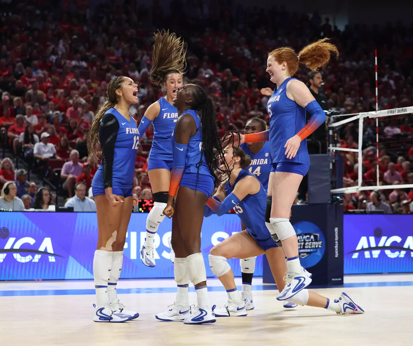 Gators 3, Panthers 2 (AVCA First Serve)