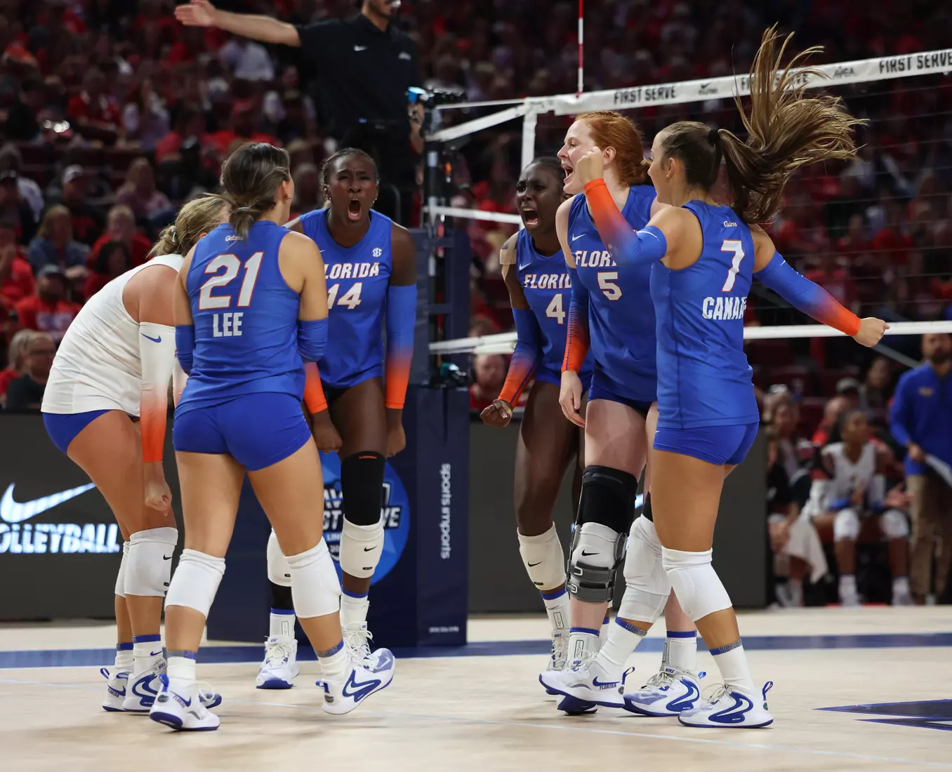 Gators 3, Panthers 2 (AVCA First Serve)