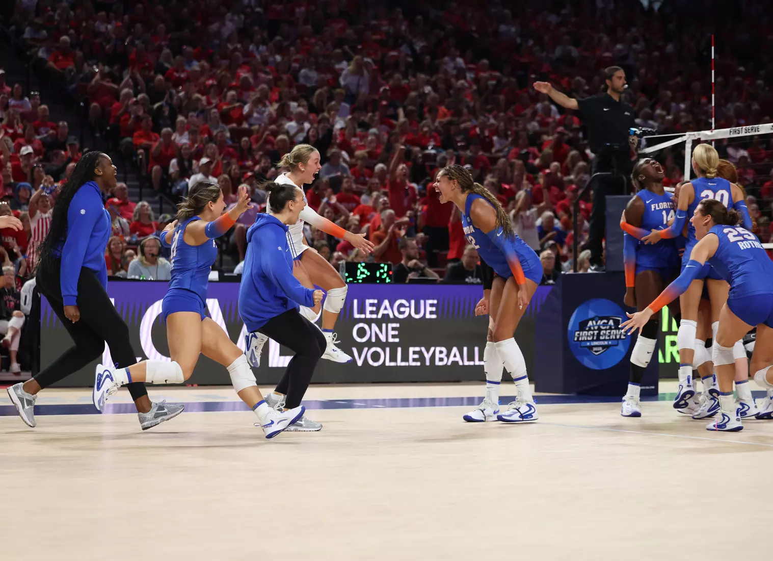 Gators 3, Panthers 2 (AVCA First Serve)