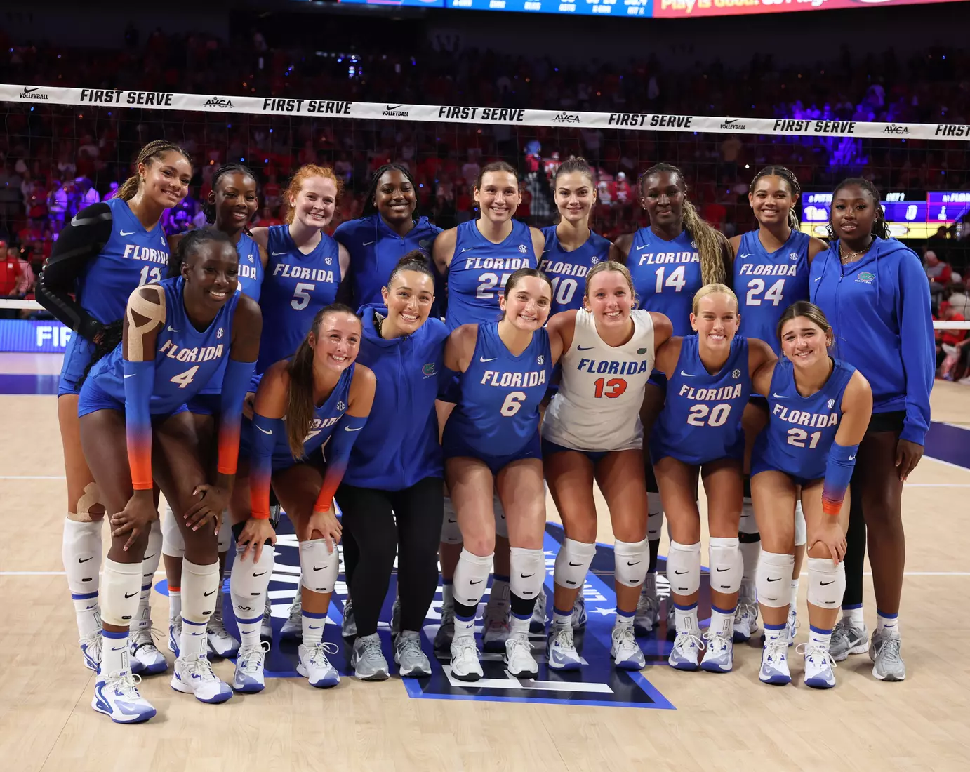 Gators 3, Panthers 2 (AVCA First Serve)