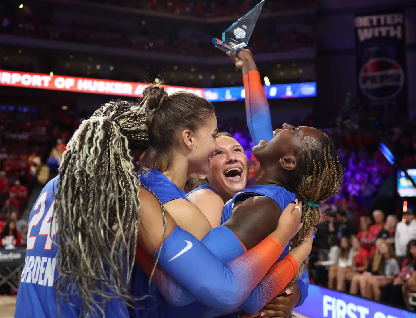 Gators 3, Panthers 2 (AVCA First Serve)