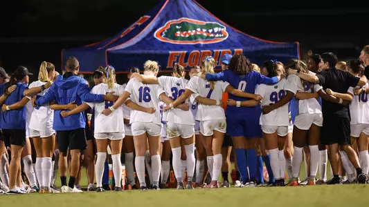 Florida huddle post match 250828