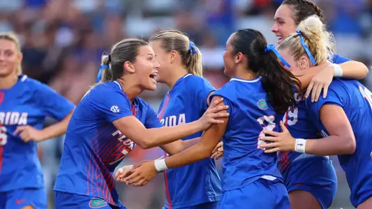 Lauren McCloskey (left) celebrates Kai Tsakiris (right #2) goal 250824