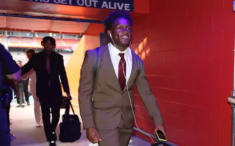 during the Gators' game against the LIU Sharks on Saturday, August 30, 2025 at Ben Hill Griffin Stadium in Gainesville, Fla. / UAA Communications photo by Maddie Washburn