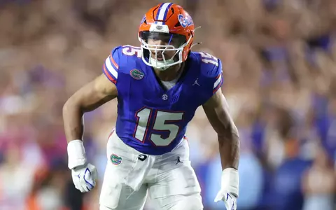 during the Gators' game against the LIU Sharks on Saturday, August 30, 2025 at Ben Hill Griffin Stadium in Gainesville, Fla. / UAA Communications photo by Maddie Washburn