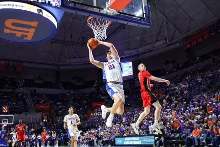 during the Gators' game against the Georgia Bulldogs on Tuesday, January 6, 2026 at Exactech Arena at the Stephen C. O'Connell Center in Gainesville, FL / UAA Communications photo by Hannah White