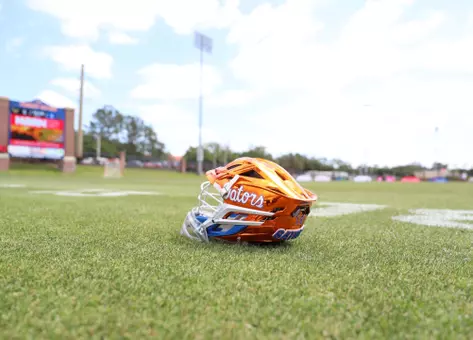 Gators Lacrosse Helmet