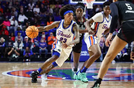 Liv McGill driving against No. 3 South Carolina