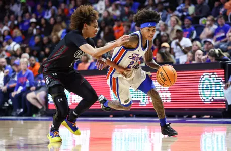 Liv McGill driving against No. 3 South Carolina