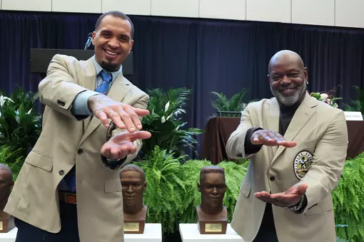 Maurkice Pouncey and Emmitt Smith