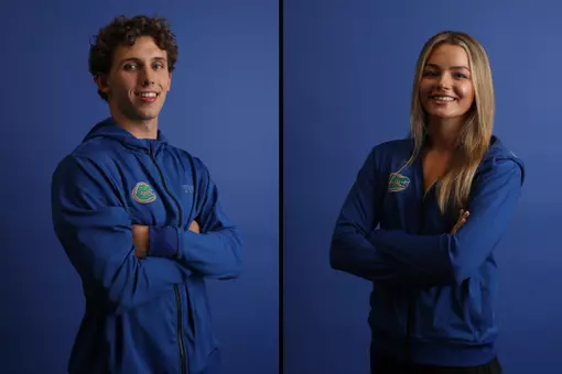Scotty Buff and Molly Mayne - 2026 SEC Community Service Teams - Men's and Women's Swim & Dive