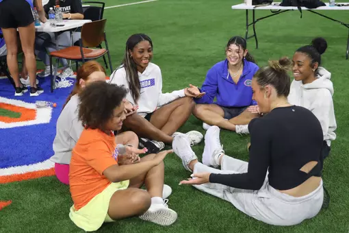 Kayla DiCello - 2026 SEC Community Service Team at 2025 Climb for Cancer