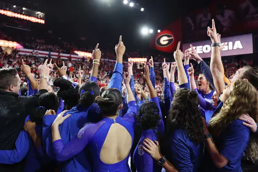 Florida celebrates win at Georgia 260220