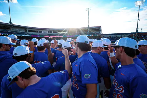 Baseball Team Huddle