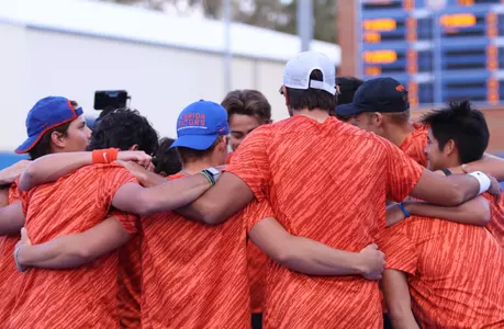 Team Huddle Prior to FSU Match