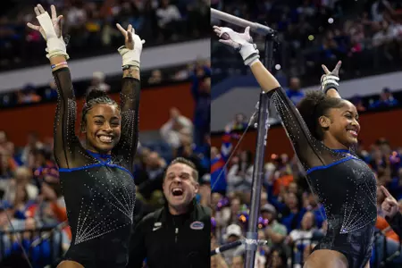 Selena Harris-Miranda (left) and Skye Blakely 260130