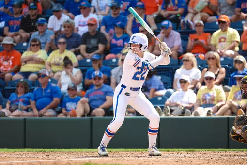Cassidy McLellan batting vs. Georgia Tech