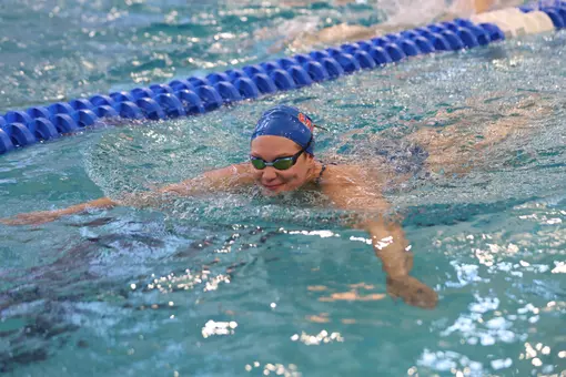 Anita Bottazzo during the Gators' practice on Tuesday, March 17, 2026 at McAuley Aquatic Center in Atlanta, GA / UAA Communications photo by Audrey Djuricich