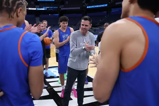 Todd Golden / NCAA second-round practice / 2026