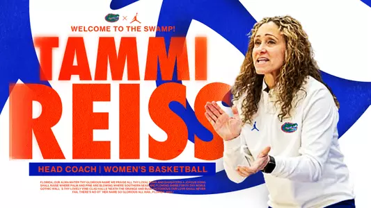The Florida Gators welcome Tammi Reiss as the 12th head women's basketball coach in progam history