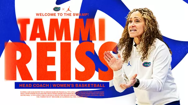 The Florida Gators welcome Tammi Reiss as the 12th head women's basketball coach in progam history