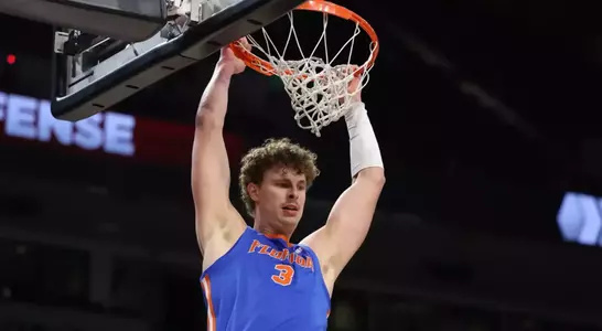 during the Gators' game against the South Carolina Gamecocks on Wednesday, January 28, 2026 at Colonial Life Arena in Columbia, S.C. / UAA Communications photo by Maddie Washburn