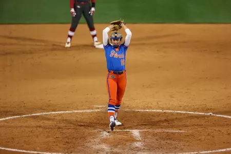 Allison Sparkman pitching