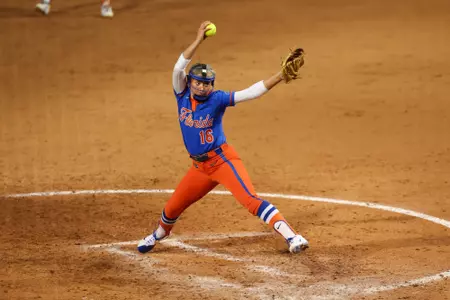 Allison Sparkman pitching