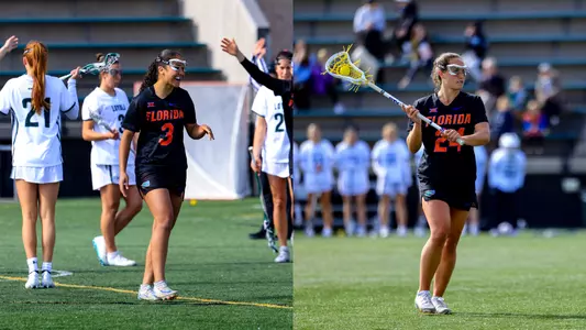 Autumn Blair and Gabbi Koury Against Loyola