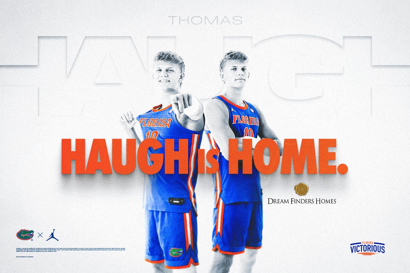 Haugh Staying Home at Florida for Senior Season - Florida Gators image