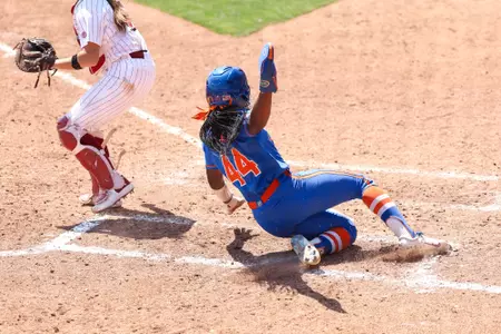 Townsen Thomas during the Gators' game against South Carolina on Sunday, April 12, 2026 at Beckham Field in Columbia, SC / UAA Communications photo by Hannah White