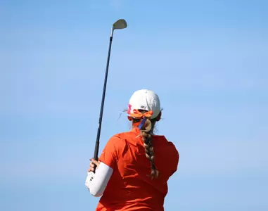 Florida Gators women's golf SEC Championship in the first round of match play against on Monday, April 20, 2026 at the Pelican Golf Course in Gainesville, FL / UAA Communications photo by Maddie Washburn