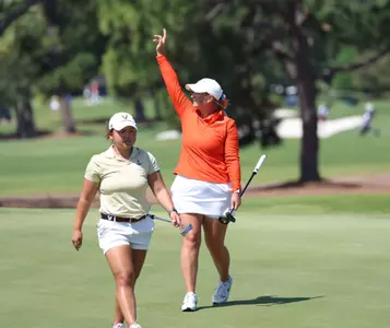 Florida Gators women's golf SEC Championship in the first round of match play against on Monday, April 20, 2026 at the Pelican Golf Course in Gainesville, FL / UAA Communications photo by Maddie Washburn