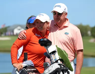Florida Gators women's golf SEC Championship in the first round of match play against on Monday, April 20, 2026 at the Pelican Golf Course in Gainesville, FL / UAA Communications photo by Maddie Washburn