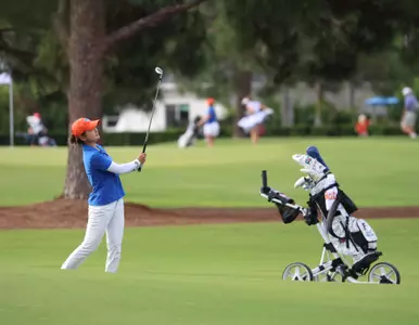 Florida Gators women's golf during the SEC Champonship third round on Sunday, April 19, 2026 at the Mark Bostick Golf Course in Gainesville, FL / UAA Communications photo by Maddie Washburn
